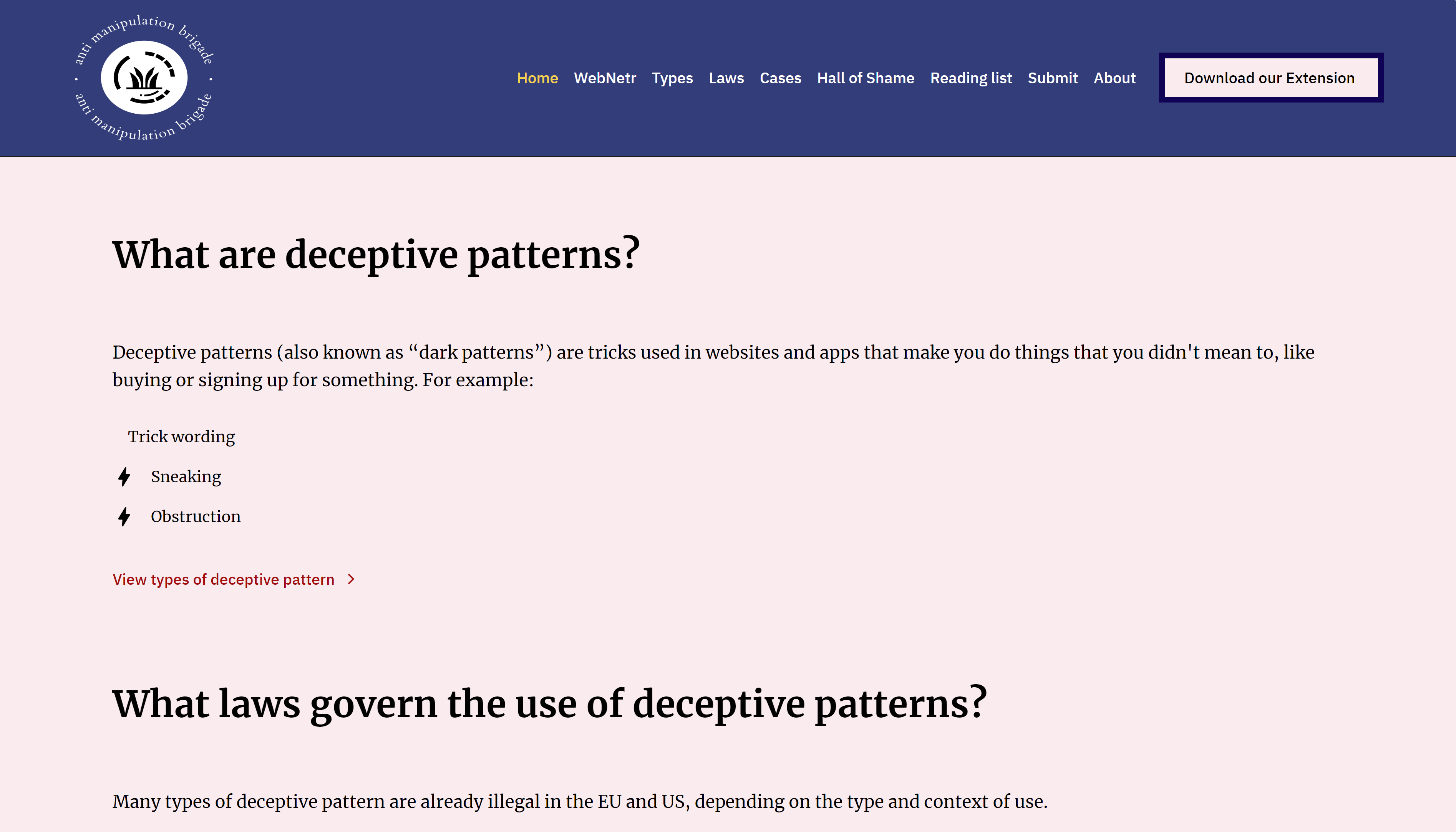 Anti Manipulation Brigrade